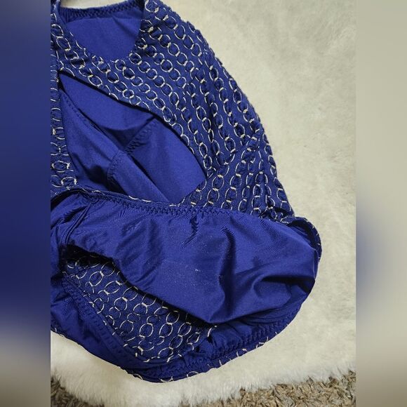 TRINA TURK ADELINA ASYMMETRICAL MAILLOT ONE PIECE BATHING SUIT size 6 - Picture 10 of 10